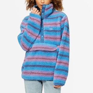 Billabong A/Div switchback mock fleece pullover NWT!